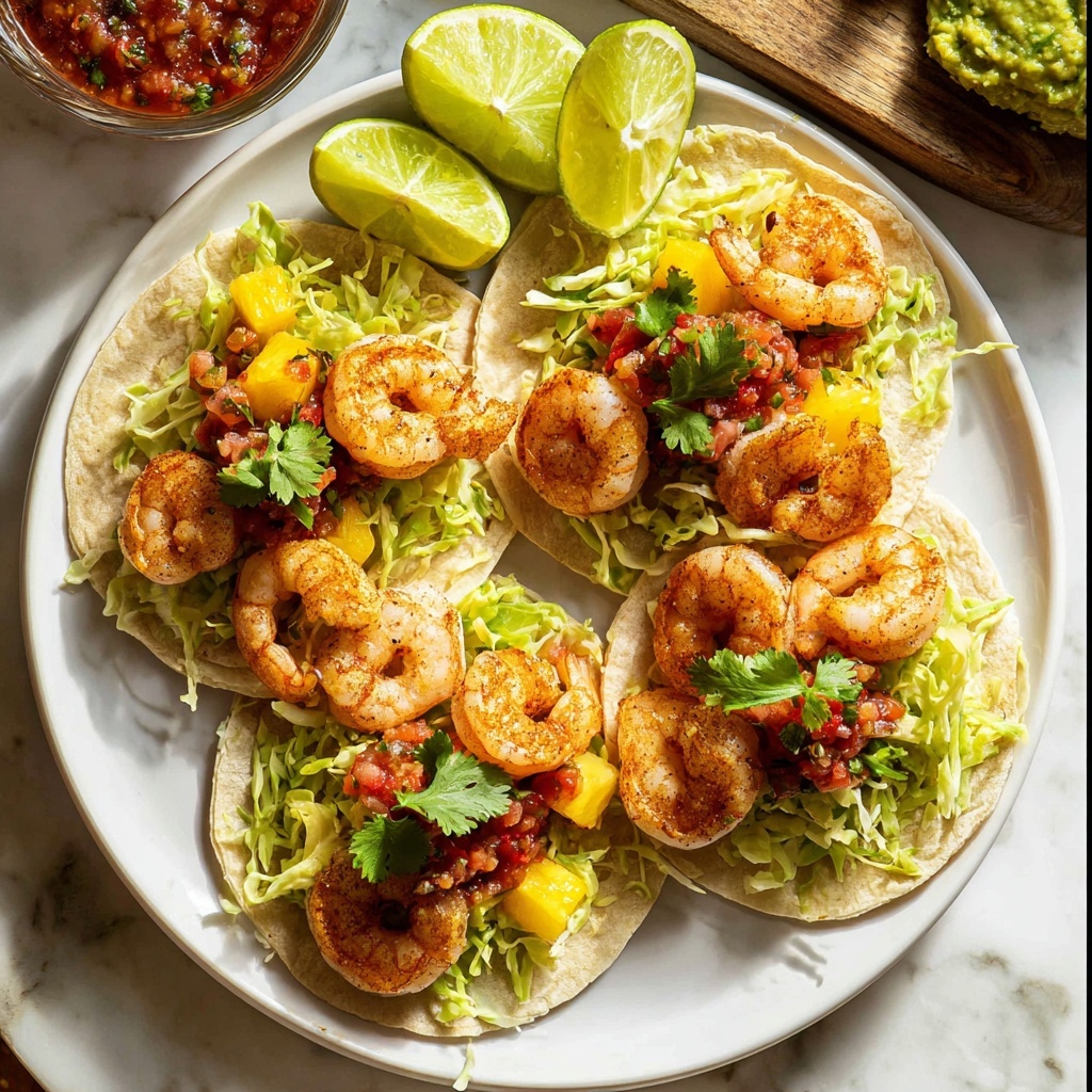 Shrimp Tacos with Pineapple Slaw Recipe - Recipe Image