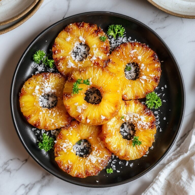 Fried Pineapple Rings Recipe