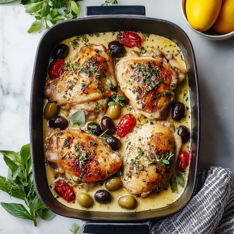 Baked Tuscan Chicken Casserole Recipe