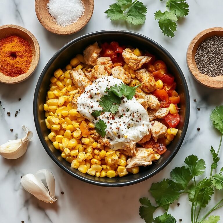 Mexican Street Corn Chicken Bowl Recipe