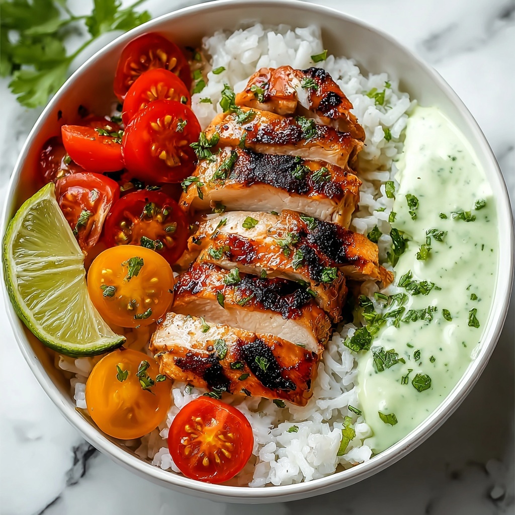 Dump and Bake Chicken Tzatziki Rice Recipe - Recipe Image