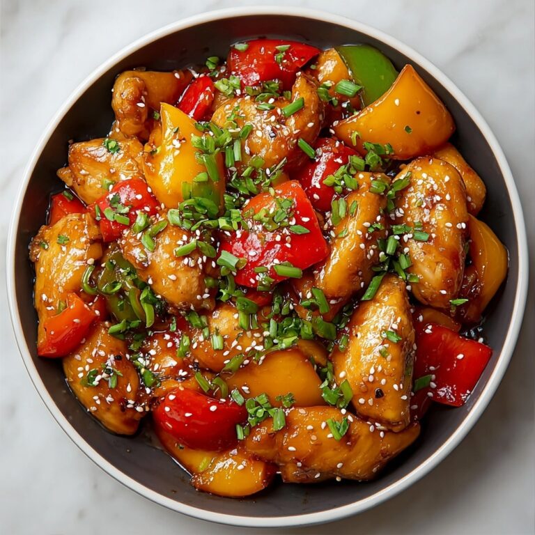 Oven-Baked Sweet and Sour Chicken Recipe