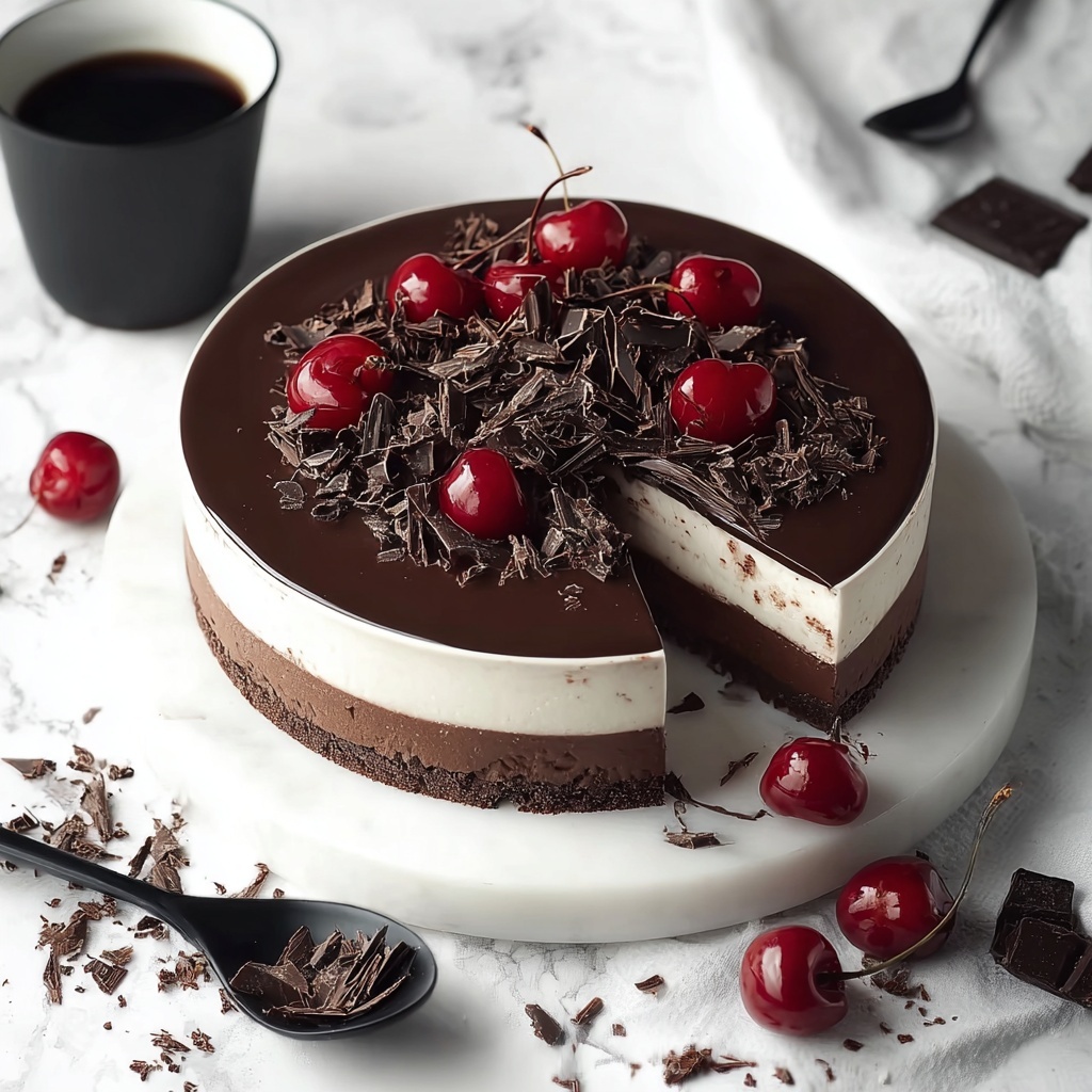 Black Forest Cheesecake Recipe - Recipe Image