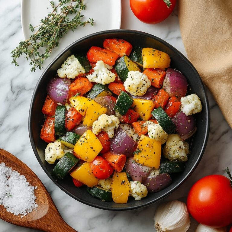 Mediterranean Roasted Vegetables Recipe