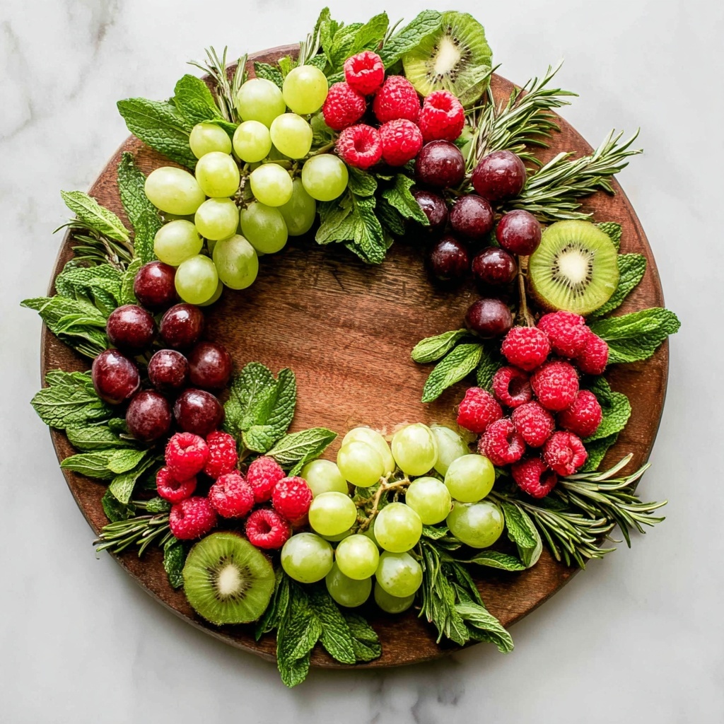 Christmas Fruit Wreath Recipe - Recipe Image