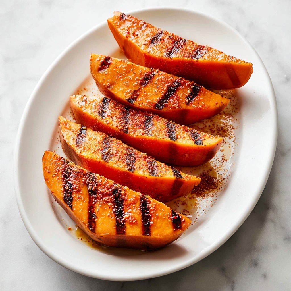 Grilled Cantaloupe with Honey and Tajin Seasoning Recipe - Recipe Image