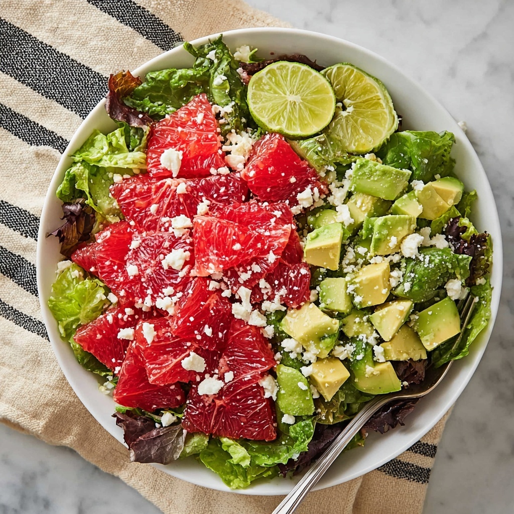 Blood Orange Salad with Avocado, Feta, and Baby Greens Recipe - Recipe Image