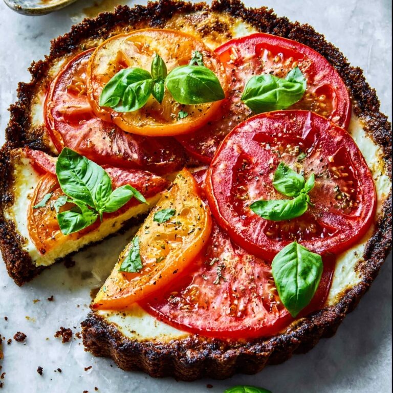 Tomato Tart with Blue Cheese Recipe