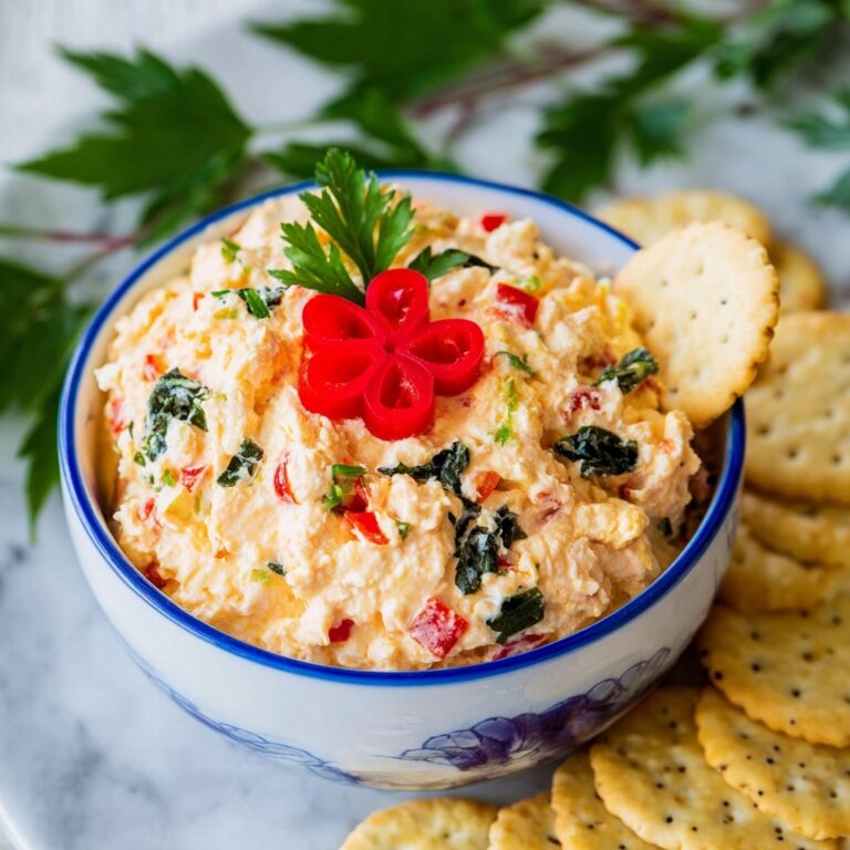 Pimiento Cheese Dip with Nut-Thins Recipe