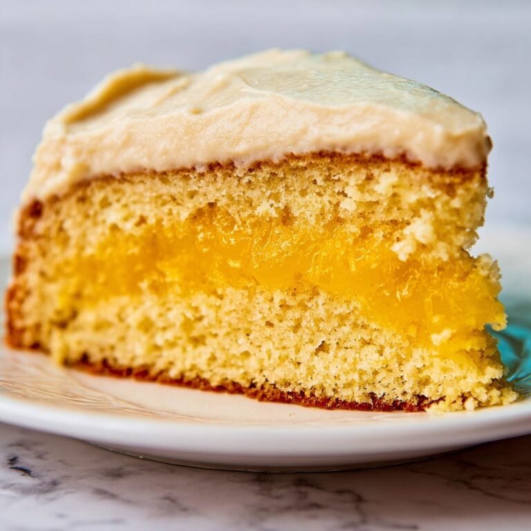 Best Peach Cake with Brown Sugar Frosting Recipe