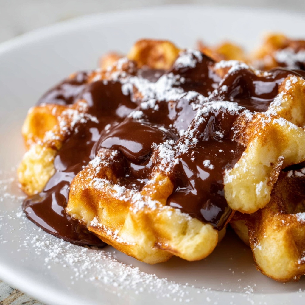 Liege Pearl Sugar Waffles Recipe - Recipe Image