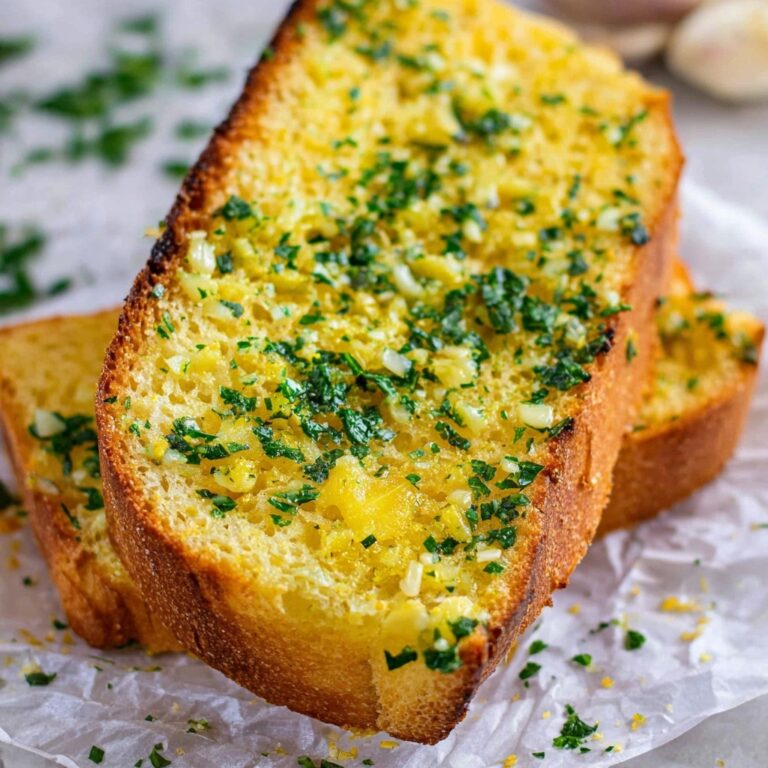 Homemade Garlic Bread Recipe