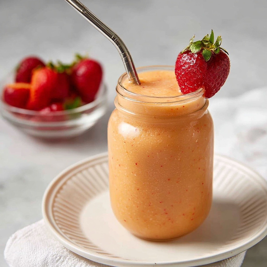 Strawberry Mango Smoothie Recipe - Recipe Image