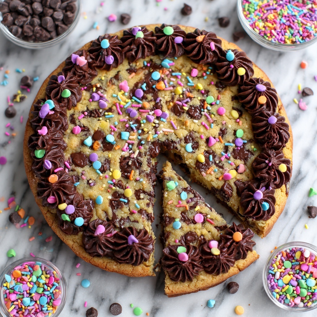 Chocolate Chip Cookie Cake Recipe - Recipe Image