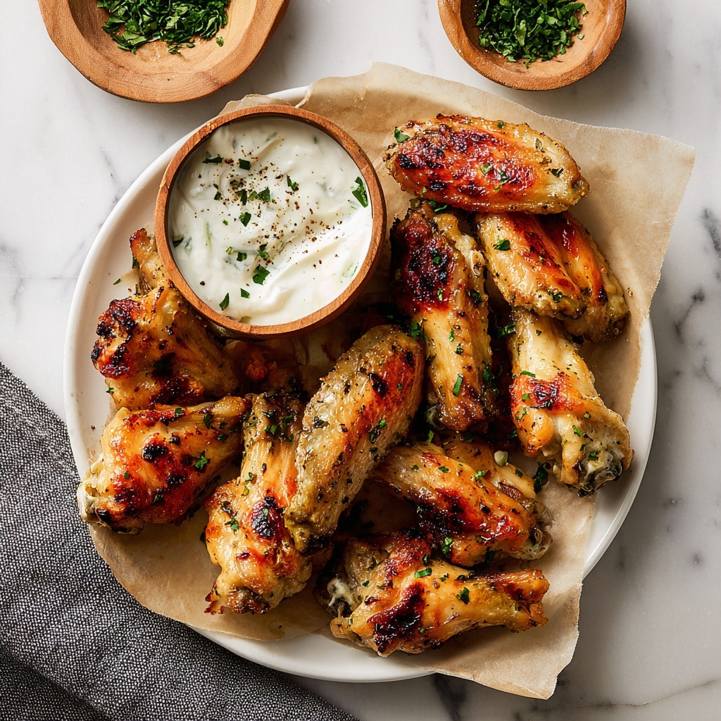 Ranch Chicken Wings Recipe - Recipe Image