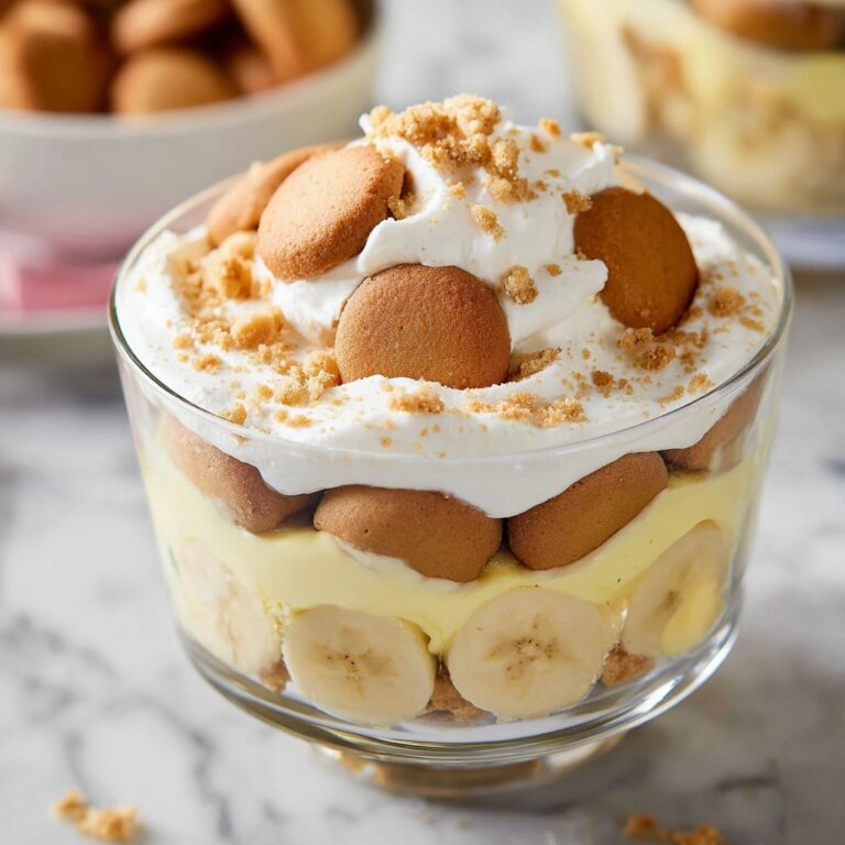 Creamy Banana Pudding with Vanilla Wafers Recipe