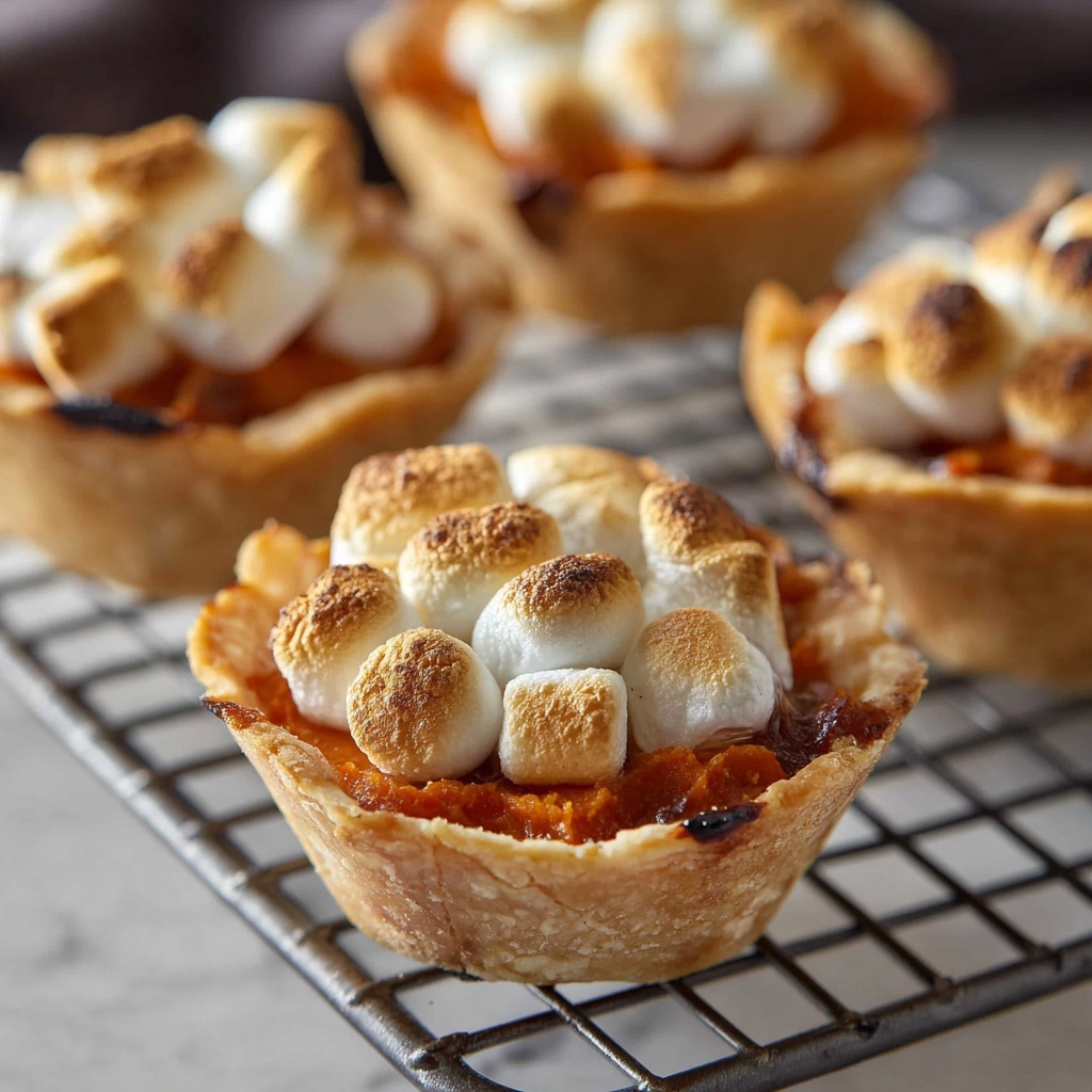 Mini Sweet Potato Souffle Cups Recipe - Recipe Image