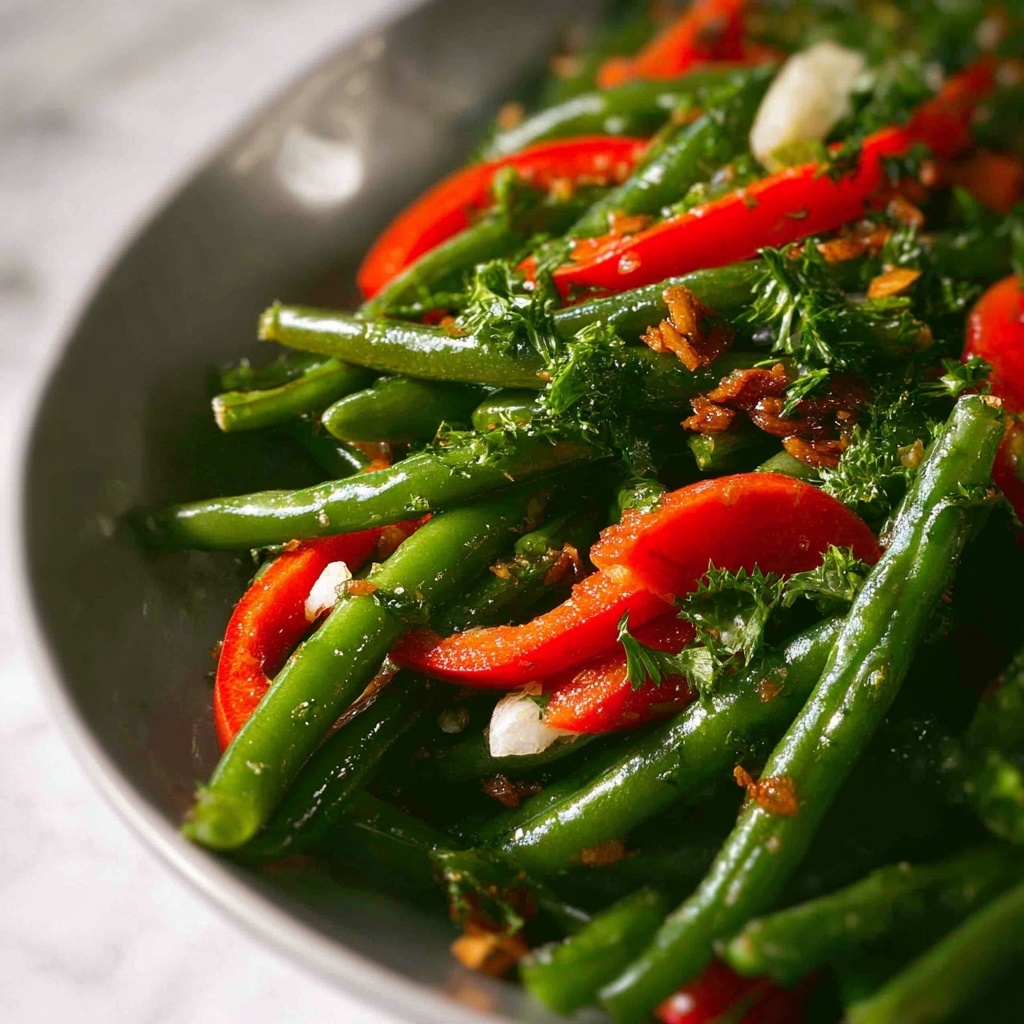 Ottolenghi's Green Bean Salad Recipe - Recipe Image