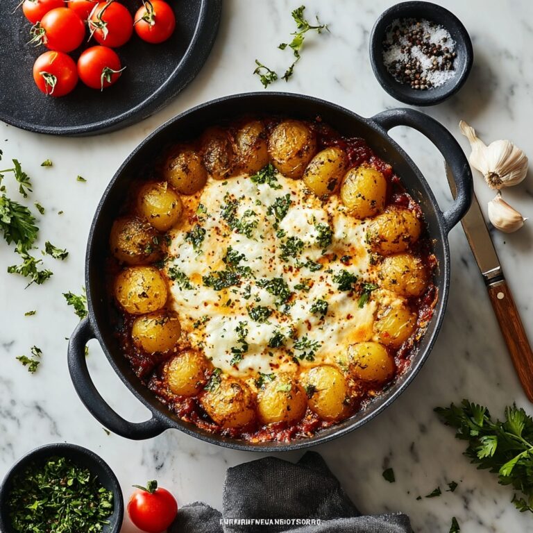 Parmesan Potatoes with Garlic Dip Recipe