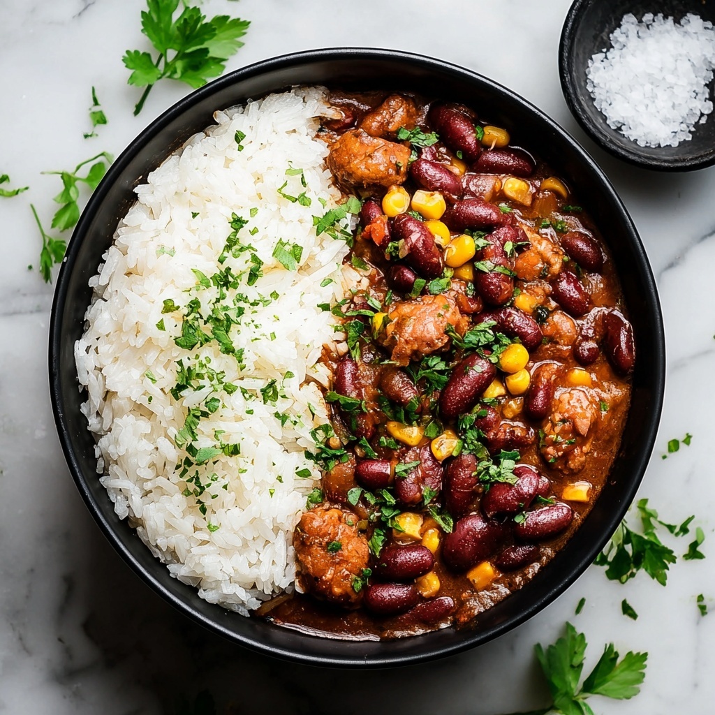 Louisiana Red Beans and Rice Recipe - Recipe Image