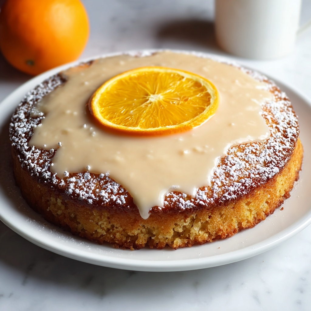 Moist Orange Sheet Cake Recipe - Recipe Image