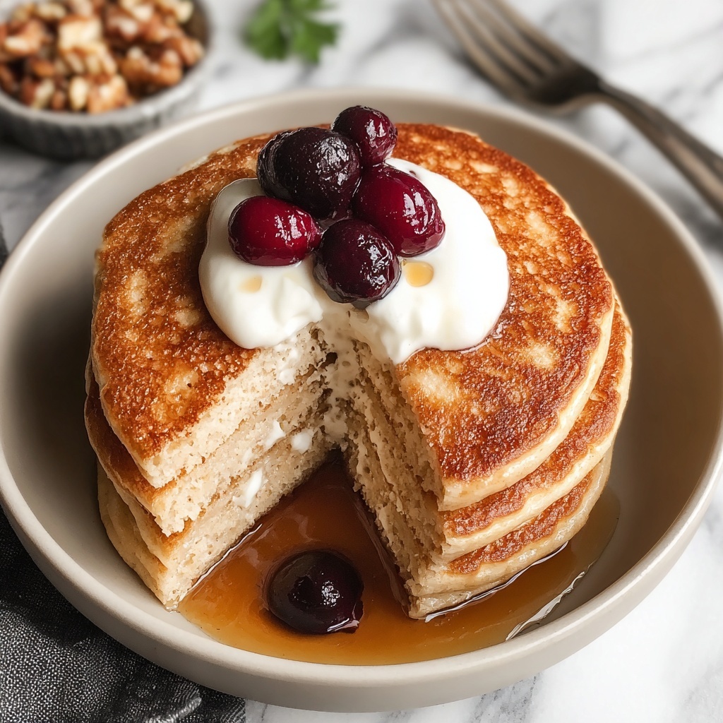Protein Fluffy Pancake Recipe - Recipe Image