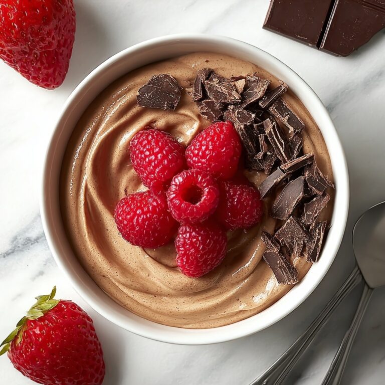 Chocolate Cottage Cheese Mousse Recipe