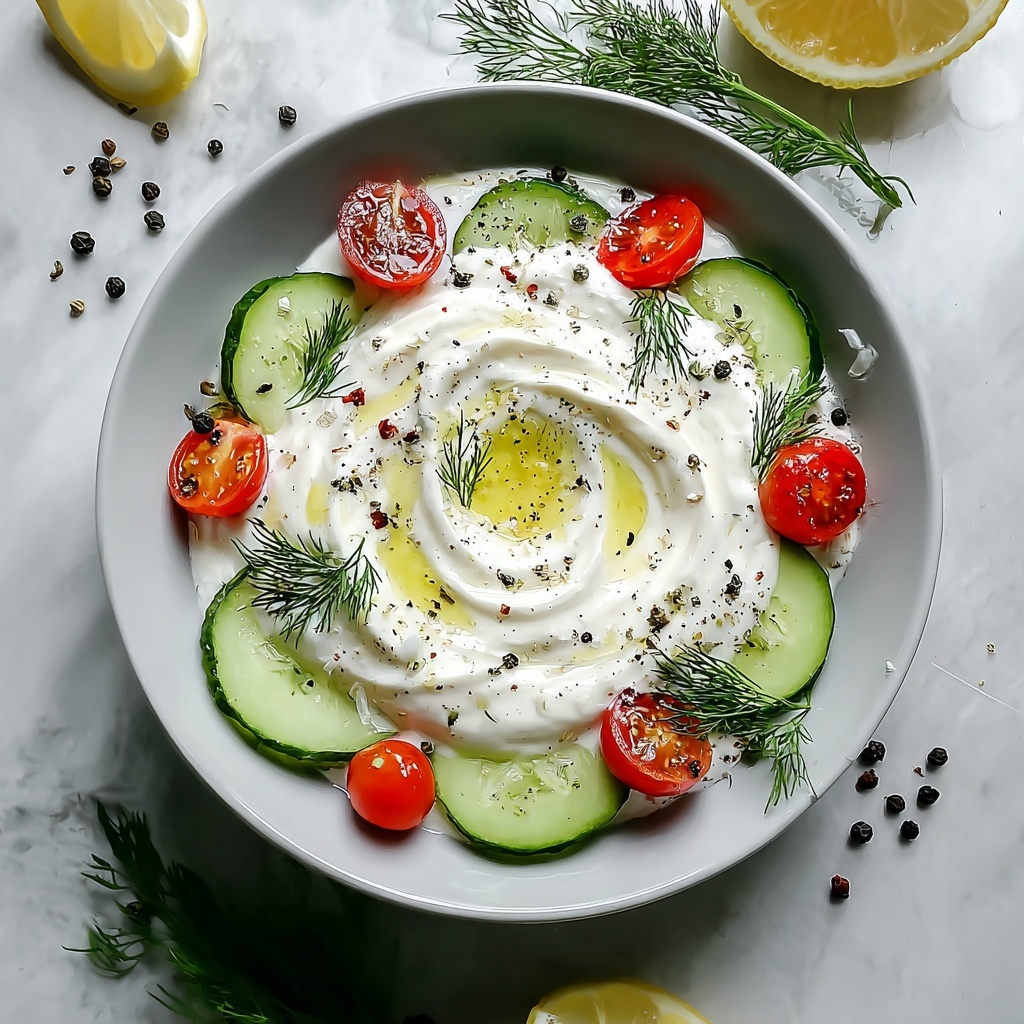 Creamy Cucumber Salad Recipe - Recipe Image