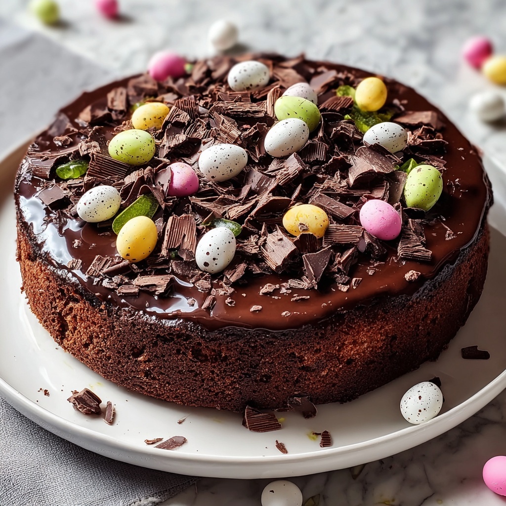 Mini Egg Chocolate Cake Recipe - Recipe Image