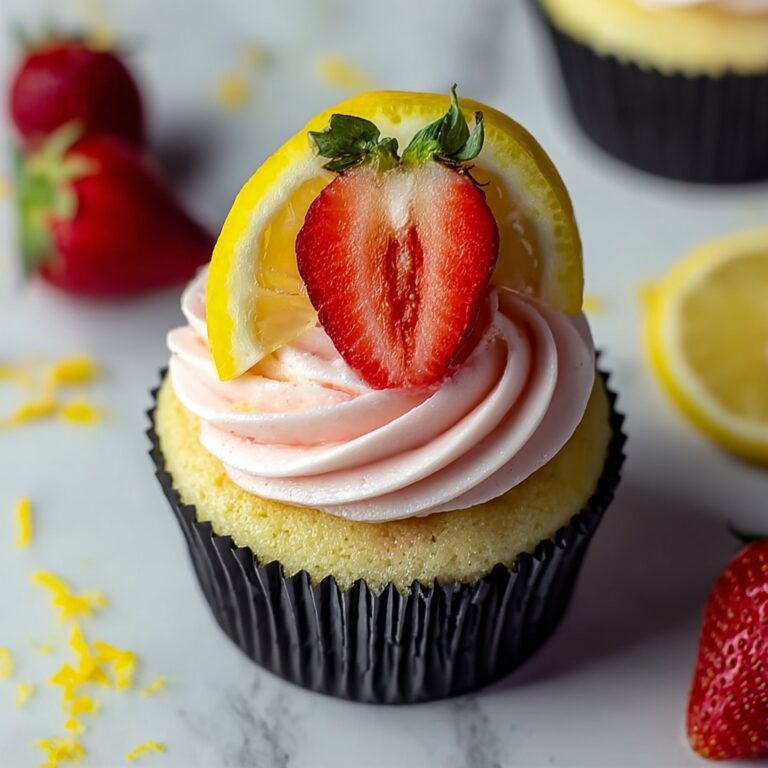 Strawberry Lemonade Cupcakes Recipe
