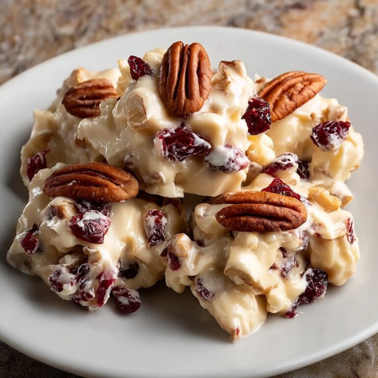 White Chocolate Cranberry Pecan Clusters Recipe