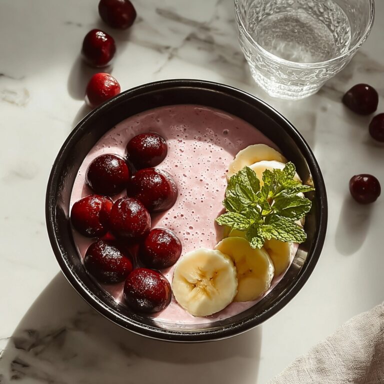 Banana Cherry Smoothie Recipe