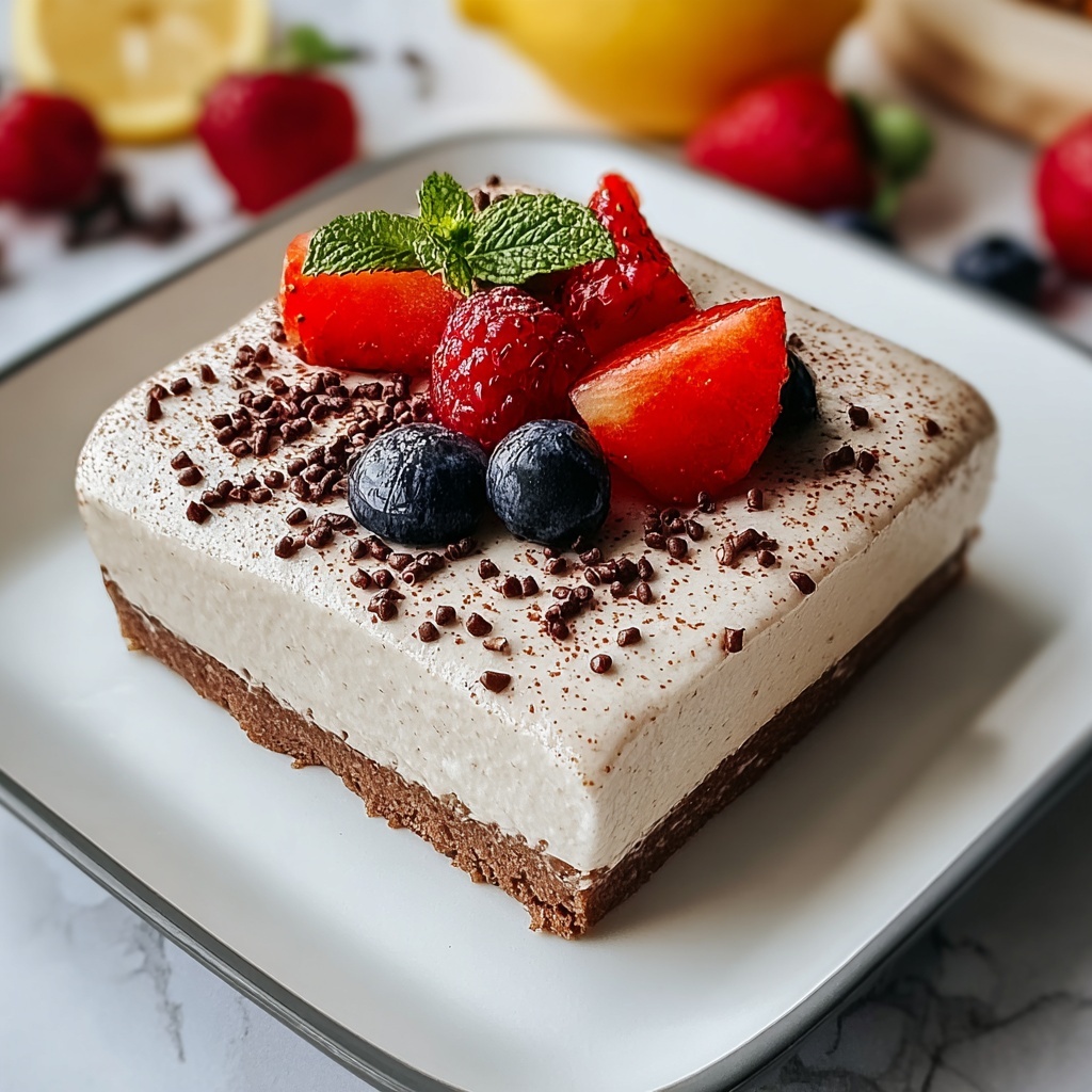 Greek Yogurt Protein Cake Recipe - Recipe Image