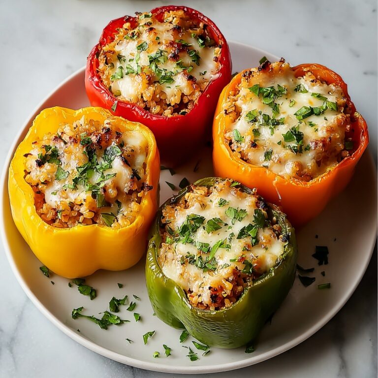Buffalo Chicken Stuffed Peppers Recipe