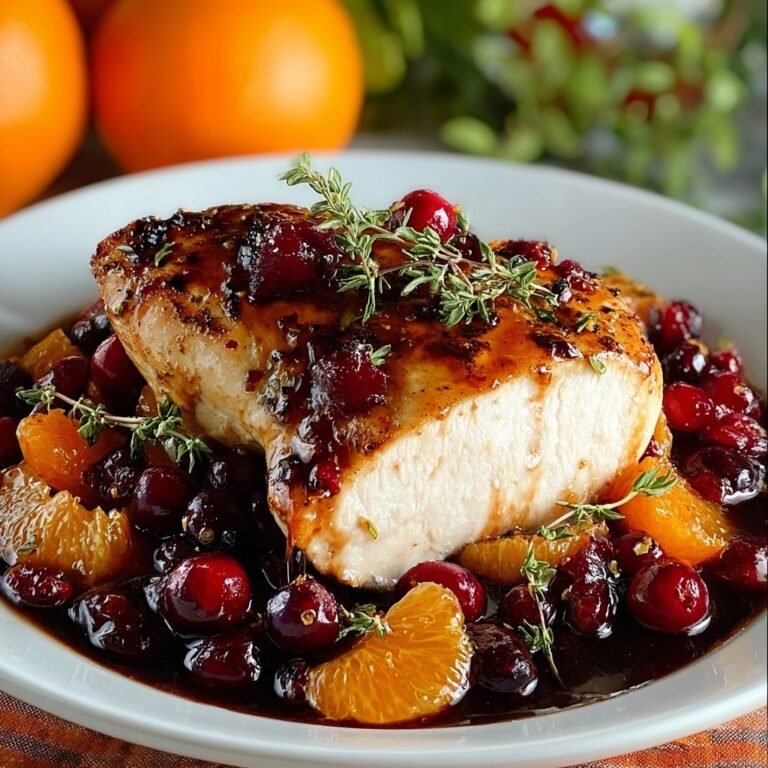 Cranberry Orange Chicken Recipe