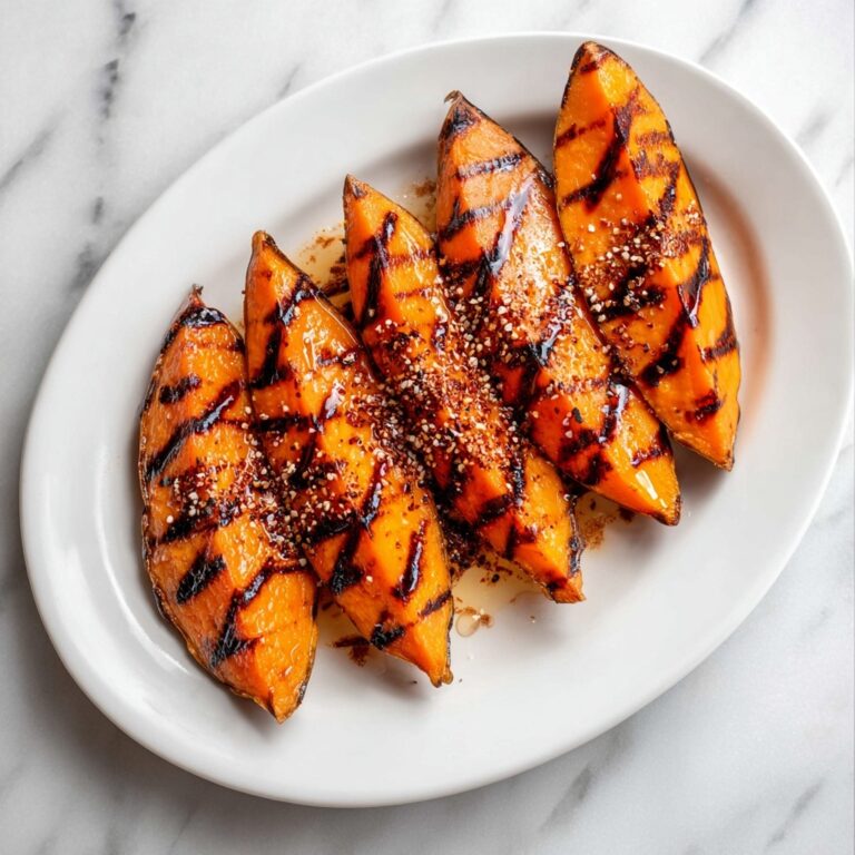 Grilled Cantaloupe with Honey and Tajin Seasoning Recipe