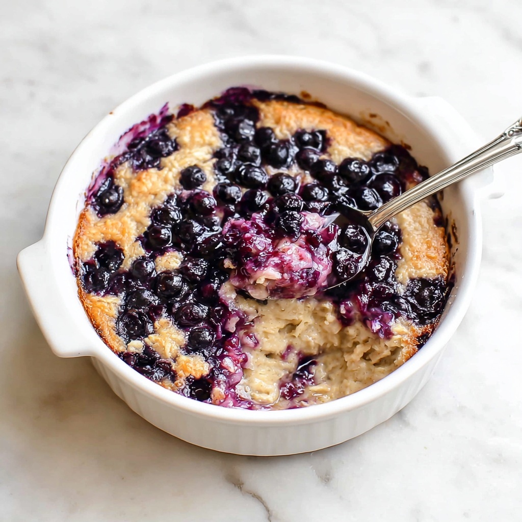 Blueberry Baked Oats Recipe - Recipe Image