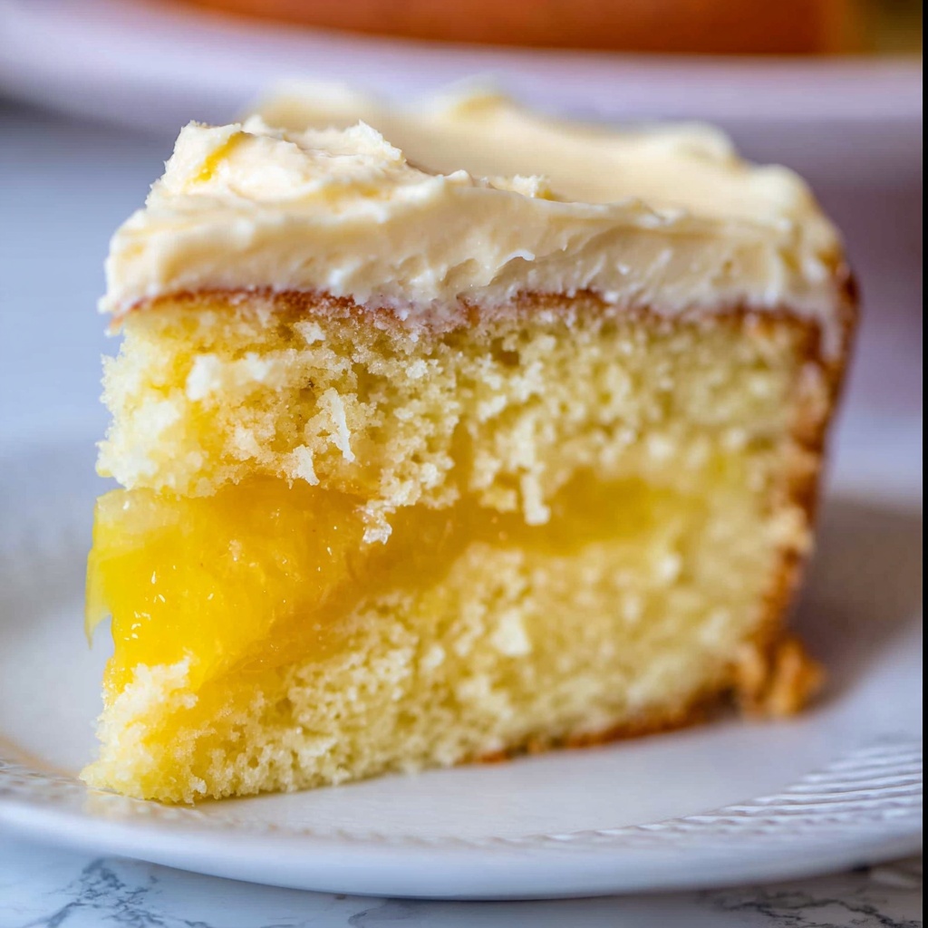 Best Peach Cake with Brown Sugar Frosting Recipe - Recipe Image