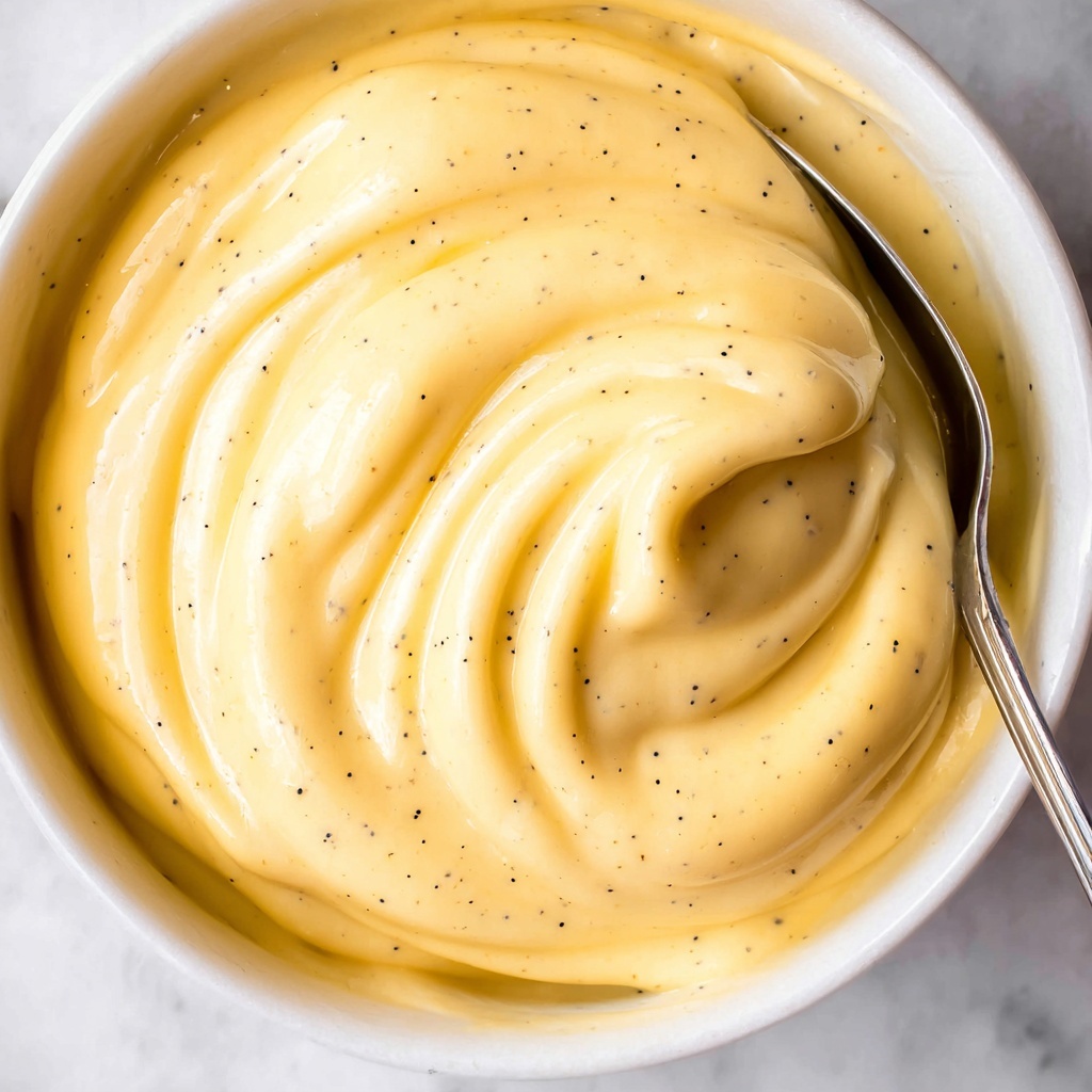 Homemade Vanilla Pastry Cream Recipe - Recipe Image