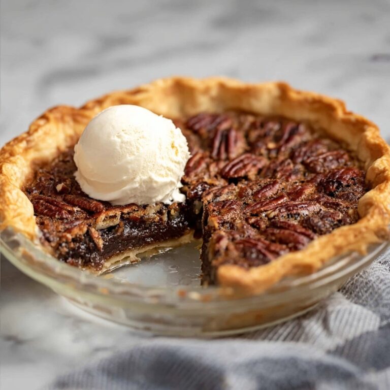 Chocolate Pecan Pie with Bourbon and Chocolate Chips Recipe