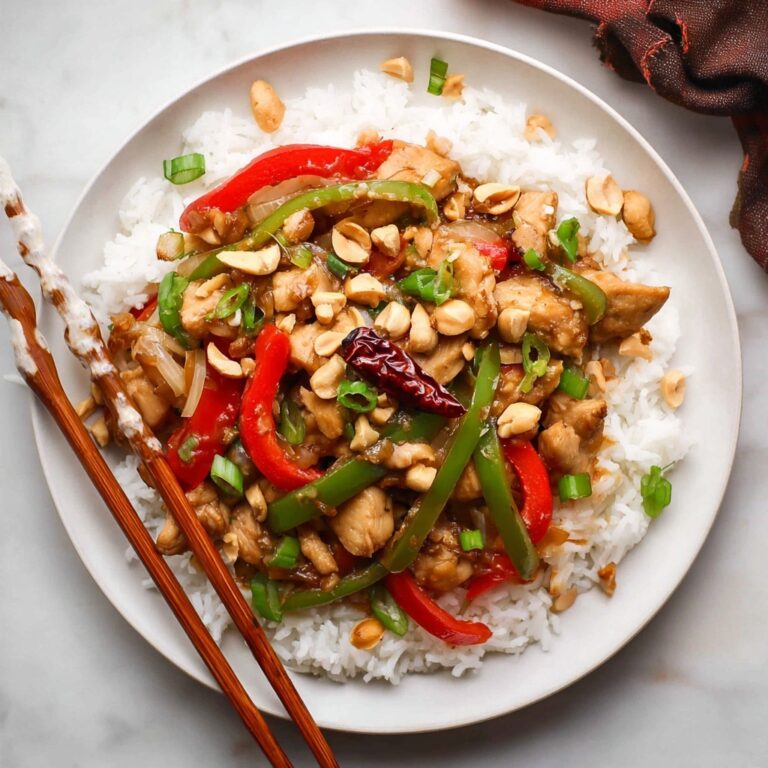 Spicy Szechuan Chicken with Peanuts and Vegetables Recipe