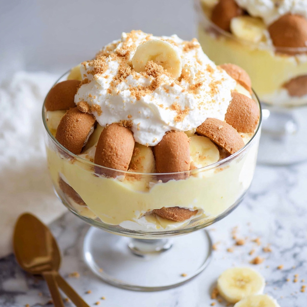 Creamy Banana Pudding with Vanilla Wafers Recipe - Recipe Image