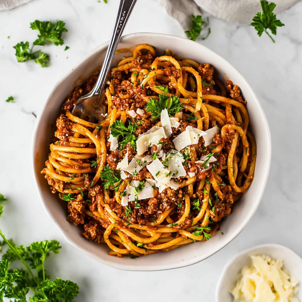 Instant Pot Spaghetti with Italian Sausage Recipe - Recipe Image