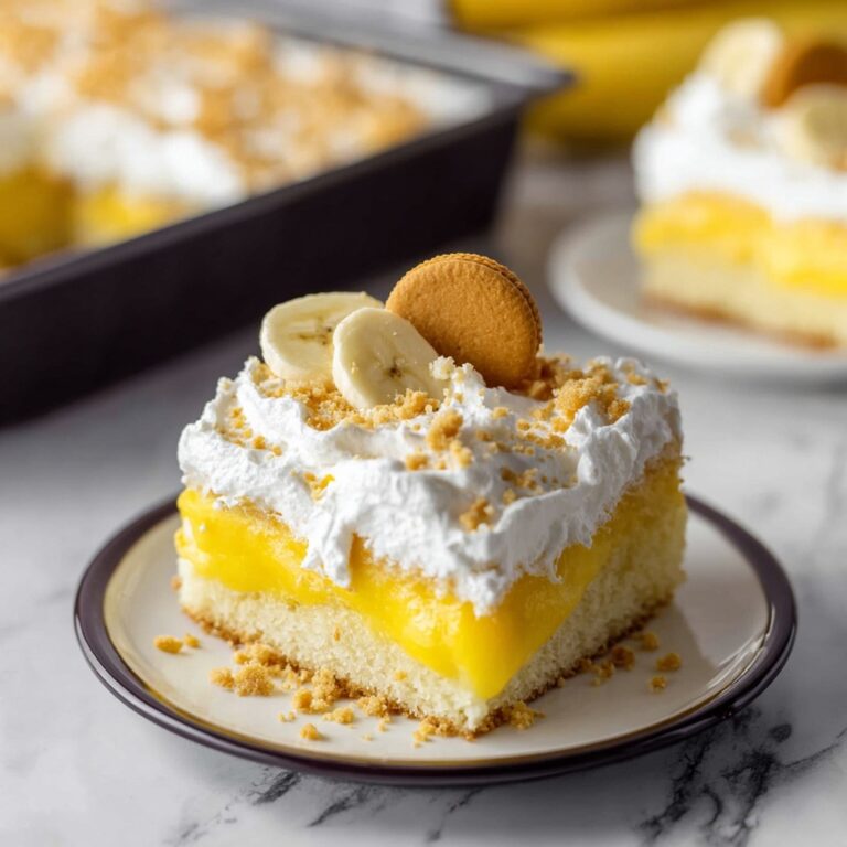 Banana Pudding Poke Cake Recipe
