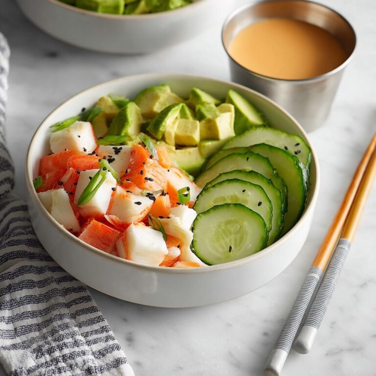 California Roll Sushi Bowl Recipe