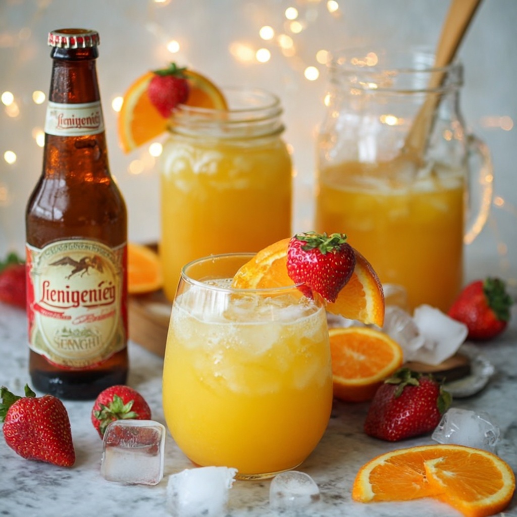 Grapefruit Beer Sangria Recipe - Recipe Image