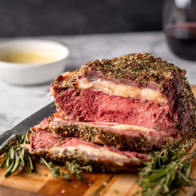 Garlic Butter Prime Rib Recipe