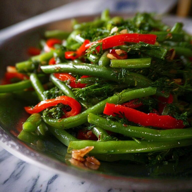 Ottolenghi’s Green Bean Salad Recipe