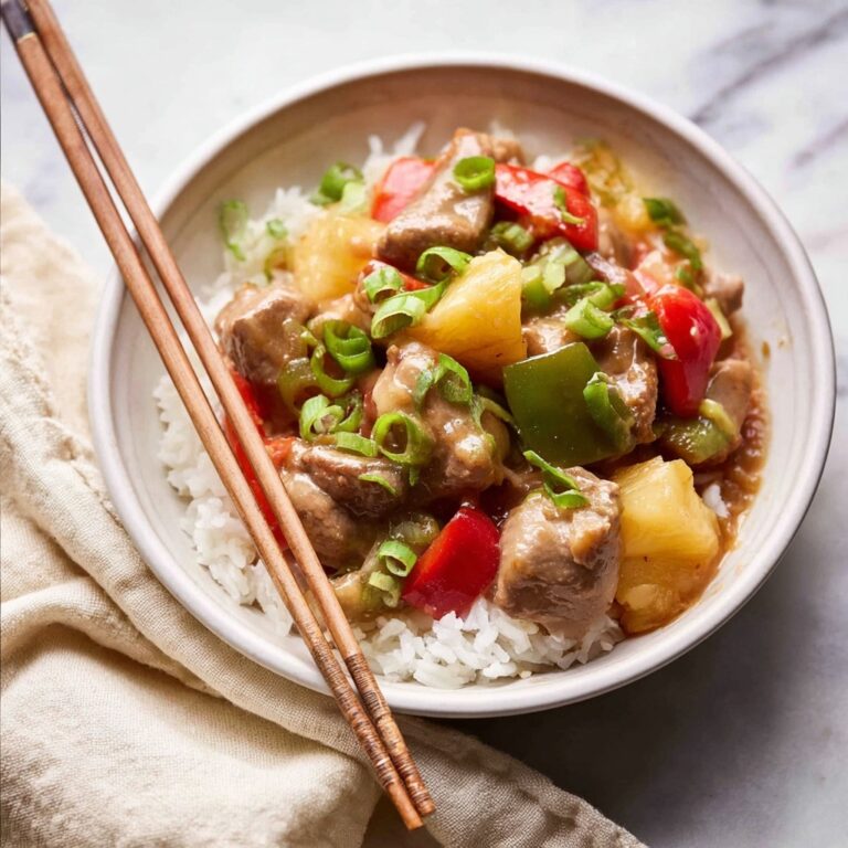 Sweet and Sour Chicken Stir Fry Recipe