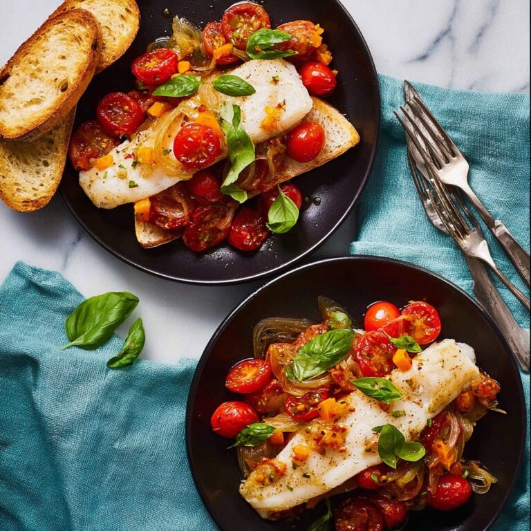 Acqua Pazza – Italian Poached Fish Recipe